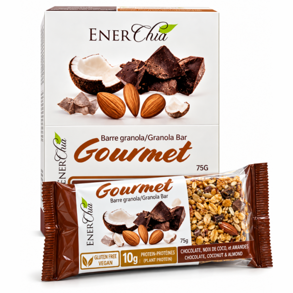 Dark Chocolate Coconut Granola Bar